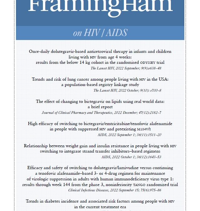 Framingham on HIV / AIDS issue 1 – 2023