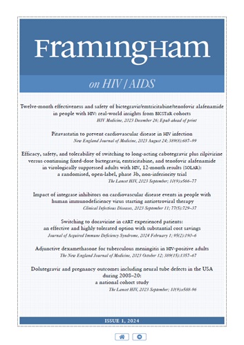 Framingham on HIV / AIDS issue 1 – 2024